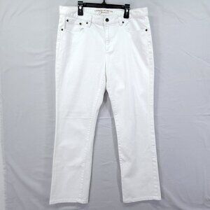 LRL Ralph Lauren Premium Jeans Womens Size 12P Straight Leg Denim Pants